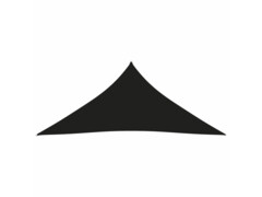 Stínící plachta oxfordská látka trojúhelníková 3x4x4 m černá