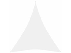 Stínící plachta oxfordská látka trojúhelníková 4 x 5 x 5 m bílá