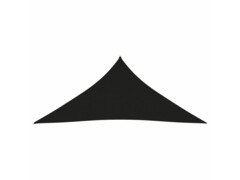 Stínící plachta oxfordská látka trojúhelníková 4x4x4 m černá