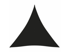 Stínící plachta oxfordská látka trojúhelníková 5x5x5 m černá