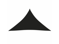 Stínící plachta oxfordská látka trojúhelníková 5x5x6 m černá