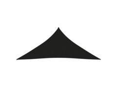 Stínící plachta oxfordská látka trojúhelníková 5x6x6 m černá