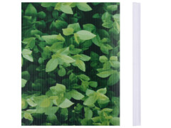 Stínící plotové fólie 4 ks PVC 35 x 0,19 m zelené