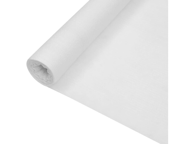 Stínící tkanina bílá 1,8 x 10 m HDPE 150 g/m²