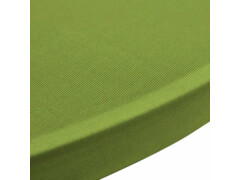 Strečový návlek na stůl 4 ks 70 cm zelený