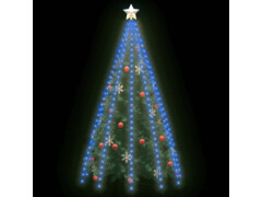 Světelná síť na vánoční stromek se 300 LED modrá 300 cm