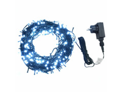 Světelný řetěz 1000 LED vnitřní i vnější použití IP44 100m bílý