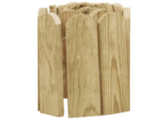 Trávníkový lem zelený 120 cm impregnované borové dřevo