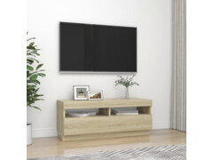 TV skříňka s LED osvětlením dub sonoma 100 x 35 x 40 cm