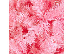 Úzký vánoční stromek růžový 120 cm