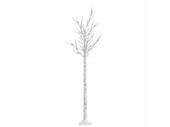 Vánoční stromek 180 LED 1,8 m studená bílá vrba dovnitř i ven