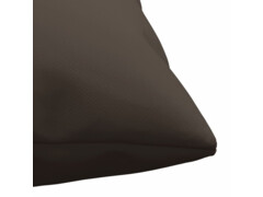  Dekorační polštáře 4 ks taupe 60 x 60 cm textil