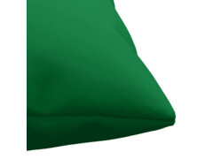  Dekorační polštáře 4 ks zelené 40 x 40 cm textil
