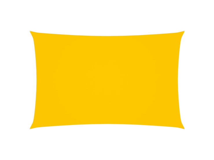  Stínící plachta oxfordská látka obdélníková 3 x 6 m žlutá