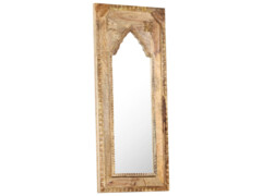  Zrcadlo 50 x 3 x 110 cm masivní mangovníkové dřevo