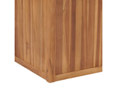Vyvýšený záhon 100 x 50 x 50 cm masivní teakové dřevo