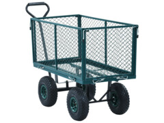 Zahradní ruční vozík zelený 350 kg