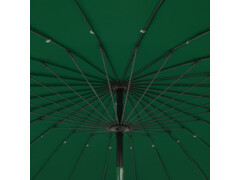Zahradní slunečník s hliníkovou tyčí 270 cm zelený