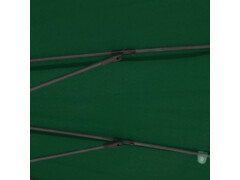 Zahradní slunečník s hliníkovou tyčí 270 cm zelený