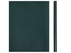 Zahradní stínící plotová fólie PVC 35 x 0,19 matná zelená