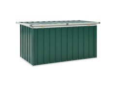 Zahradní úložný box zelený 129 x 67 x 65 cm
