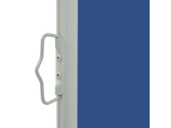 Zatahovací boční markýza / zástěna na terasu 80 x 300 cm modrá