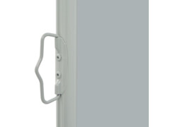 Zatahovací boční markýza / zástěna na terasu 80 x 300 cm šedá