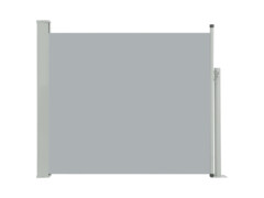 Zatahovací boční markýza/zástěna na terasu 100 x 300 cm šedá