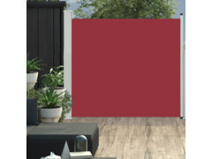 Zatahovací boční markýza/zástěna na terasu 170 x 300 cm červená