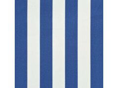 Zatahovací markýza modro-bílá 400 x 150 cm