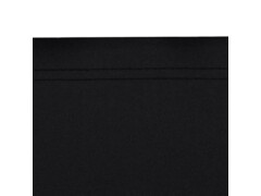 Zatahovací postranní markýza / zástěna, 180x600 cm, černá