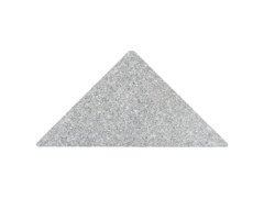 Závaží pro slunečník 4 ks šedá žulová trojúhelníková 60 kg