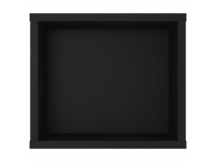 Závěsná TV skříňka černá 100 x 30 x 26,5 cm dřevotříska