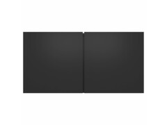 Závěsná TV skříňka černá 60 x 30 x 30 cm