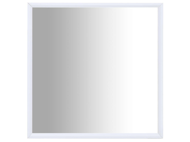 Zrcadlo bílé 40 x 40 cm