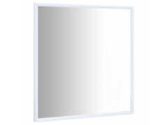 Zrcadlo bílé 50 x 50 cm