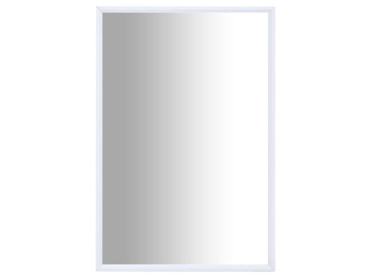 Zrcadlo bílé 60 x 40 cm