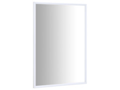 Zrcadlo bílé 60 x 40 cm