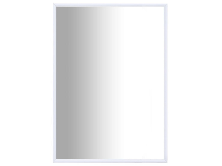 Zrcadlo bílé 70 x 50 cm