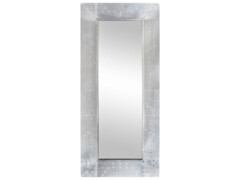 Zrcadlo s kovovým rámem 110 x 50 cm kov