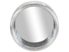 Zrcadlo s kovovým rámem 48 cm