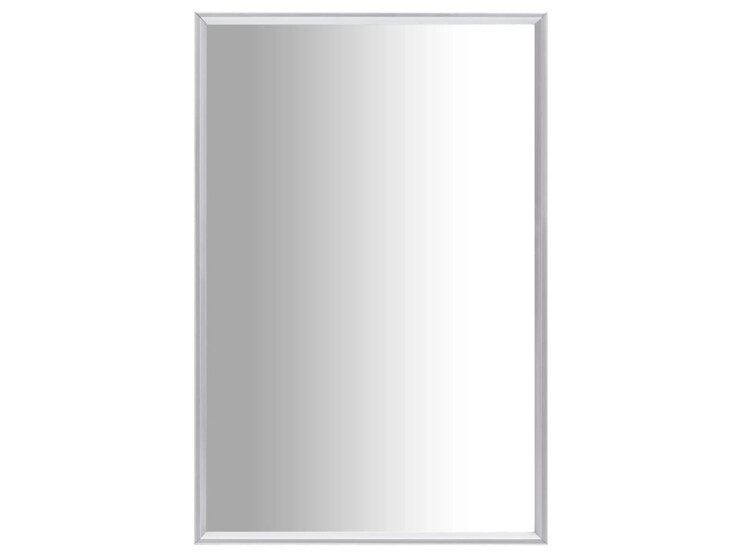 Zrcadlo stříbrné 60 x 40 cm