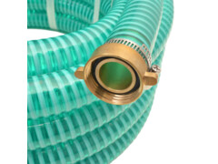  Sací hadice s mosaznými konektory 10 m 25 mm zelená