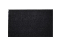 Černá PVC rohožka 90 x 60 cm