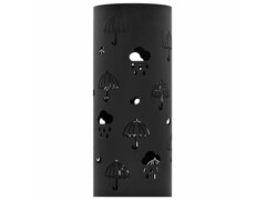  Stojan na deštníky Umbrellas ocelový černý 