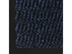  Protiprachové obdélníkové rohožky 2 ks všívané 40 x 60 cm modré