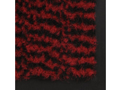  Protiprachové obdélníkové rohožky 2ks všívané 90x150 cm červené