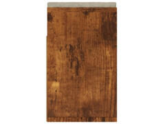  Botník s poduškou kouřový dub 104 x 30 x 49 cm dřevotříska