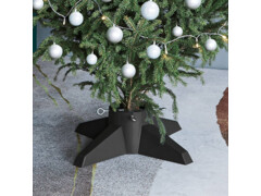  Stojan na vánoční stromek šedý 55,5 x 55,5 x 15 cm