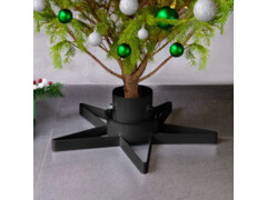  Stojan na vánoční stromek černý 47 x 47 x 13,5 cm